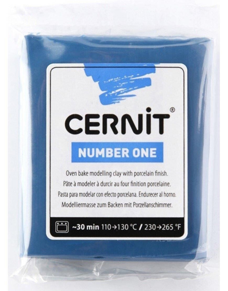 Cernit Number One Polimer Kil 56gr Navy Blue 56246