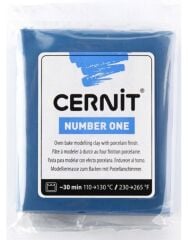 Cernit Number One Polimer Kil 56gr Navy Blue 56246