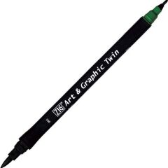 Zıg Brush Pen 005 Green