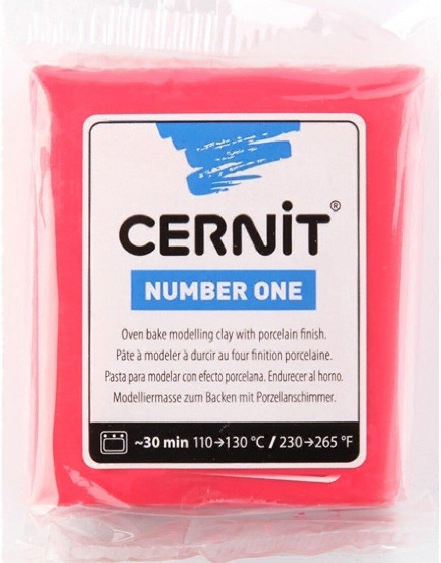 Cernit Number One Polimer Kil 56gr Red 56400
