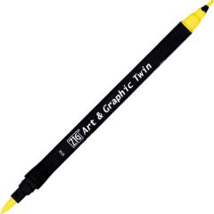 Zıg Brush Pen 010 Lemon Yellow