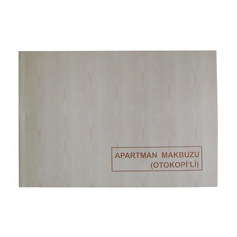 Dilman Apartman Makbuzu 2-50 2 Nüsha Otokopili